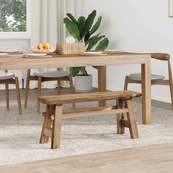 Пейка Естествен 100 x 29 x 43,5 см Солидно тиково дърво