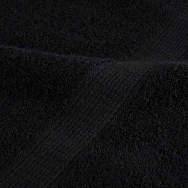 Хавлия за гости SOLUND 25 pcs Черно 70 x 140 cm 550 gsm