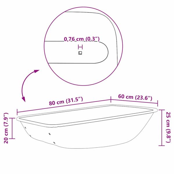 Подмяна на чиния за количка Сребрист 80 x 60 x 25 см Стомана