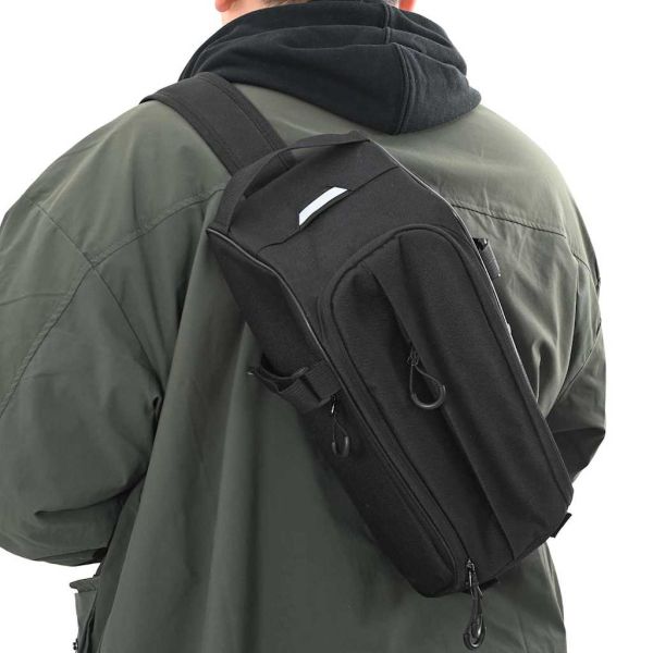 Чанта за велосипед Черно 38 х 16 х 16 см Полиестер