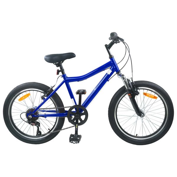 Детски Велосипед 20 инча 6-Speed за 6–11 години Тъмен син