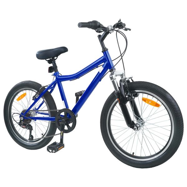 Детски Велосипед 20 инча 6-Speed за 6–11 години Тъмен син