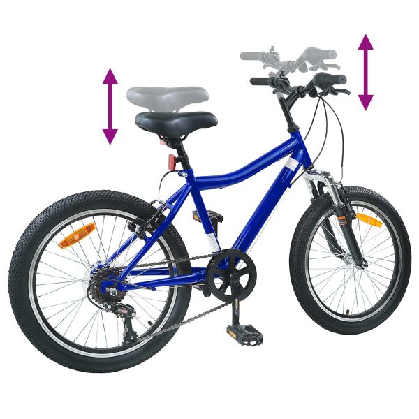 Детски Велосипед 24 инча 6-Speed за деца на възраст 8-12 години