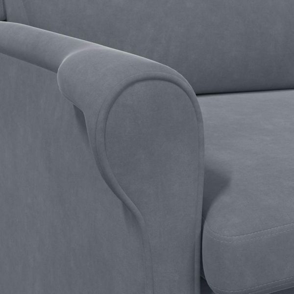 фотьойл Тъмносив Кадифе