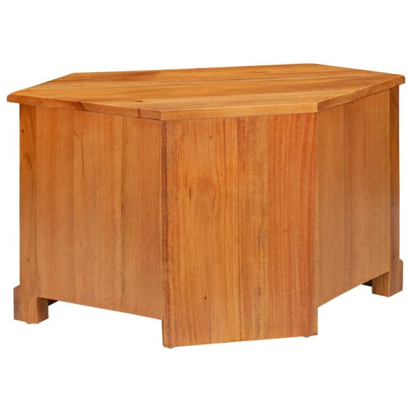 Ъгловшкафзателевизор с чекмедже Естествен 79 x 40 x 46 см