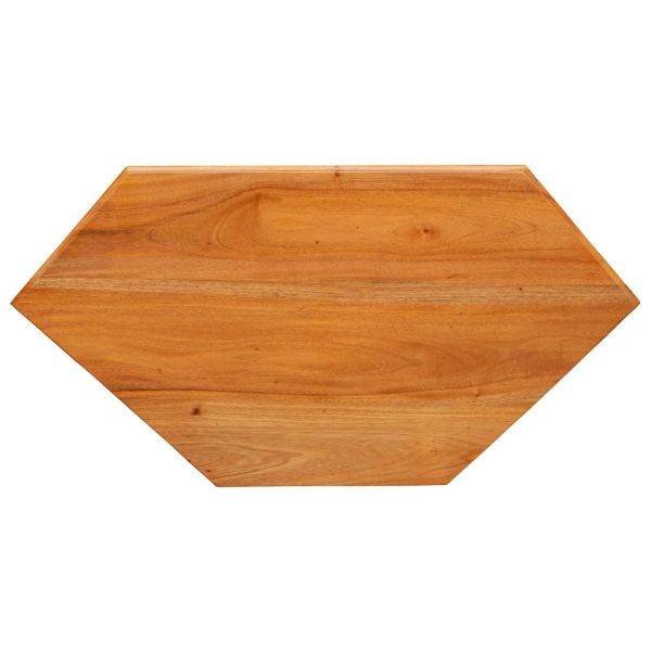 Ъгловшкафзателевизор с чекмедже Естествен 79 x 40 x 46 см