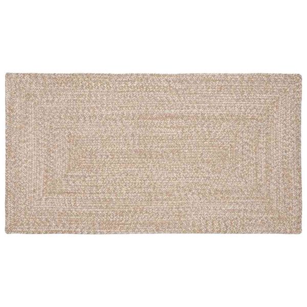 Килими за помещение Естествено и бяло 60 x 110 cm юта