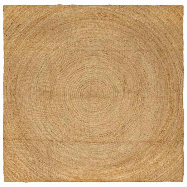 Килими за помещение Натурално 200 x 200 cm юта