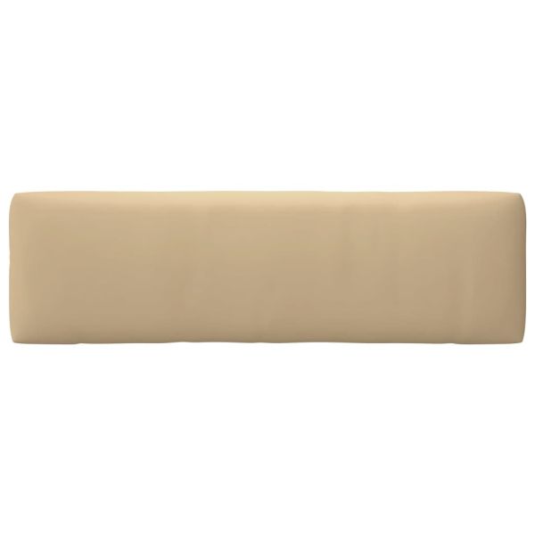 Градинска палетен среден диван сив импрегнирано борово дърво