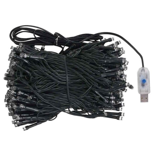 Изкуствена кавказка ела с LED и комплект топки зелена 180 см