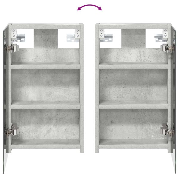 Комплект шкафове за баня с рафт с врата 3 pcs 80 x 10,5 x 50 см