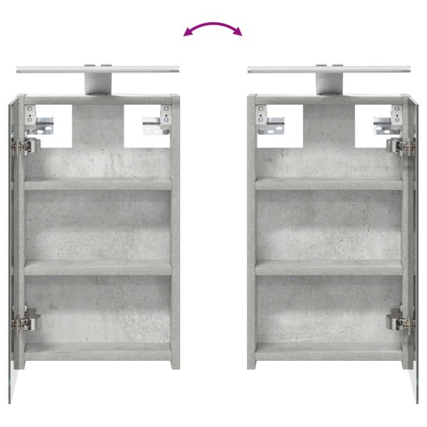 Комплект шкафове за баня с рафт 3 pcs 100 x 10,5 x 50 см