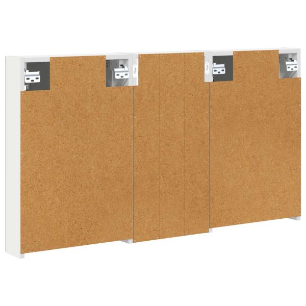 Комплект шкафове за баня с рафт 3 pcs 110 x 10,5 x 60,5 см