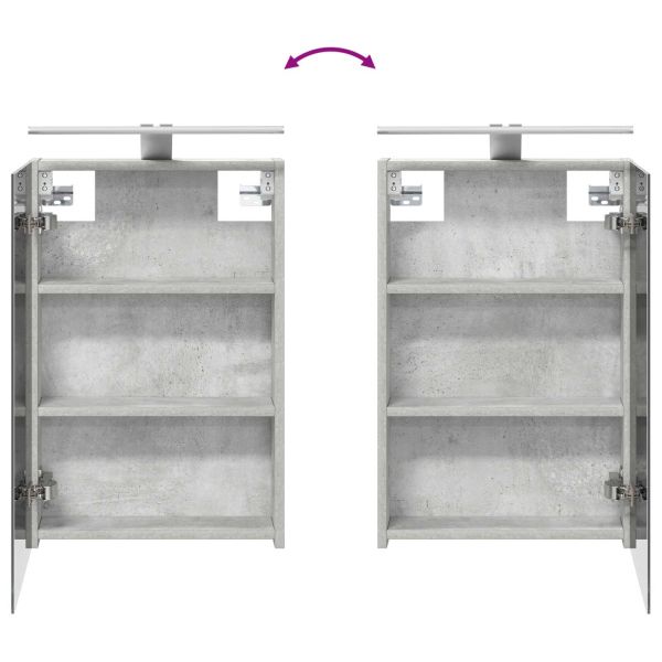 Комплект шкафове за баня с рафт 3 pcs 110 x 10,5 x 60,5 см