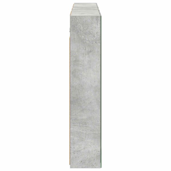 Комплект шкафове за баня с рафт 3 pcs 120 x 14,5 x 70 см