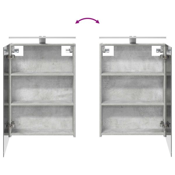 Комплект шкафове за баня с рафт 3 pcs 130 x 14,5 x 70 см