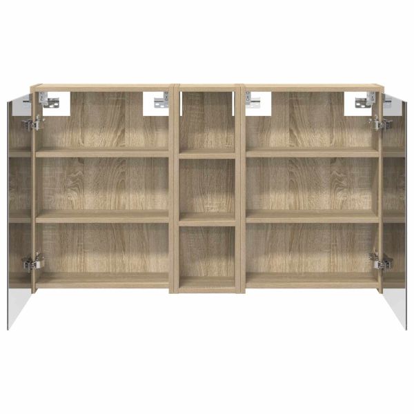 Комплект шкафове за баня 3 pcs 106 x 16 x 62,5 см