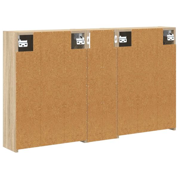 Комплект шкафове за баня 3 pcs 106 x 16 x 62,5 см