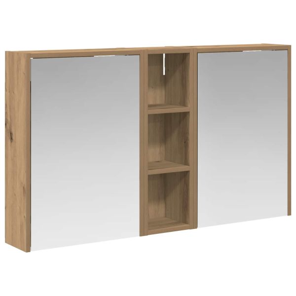 Комплект шкафове за баня 3 pcs 106 x 16 x 62,5 см