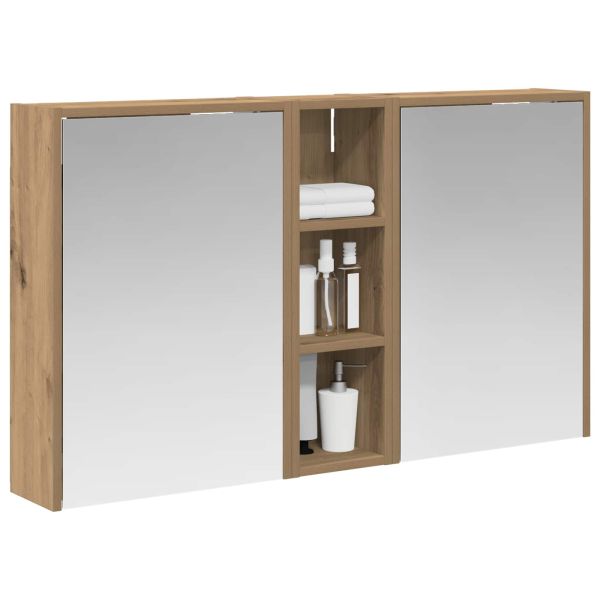 Комплект шкафове за баня 3 pcs 106 x 16 x 62,5 см