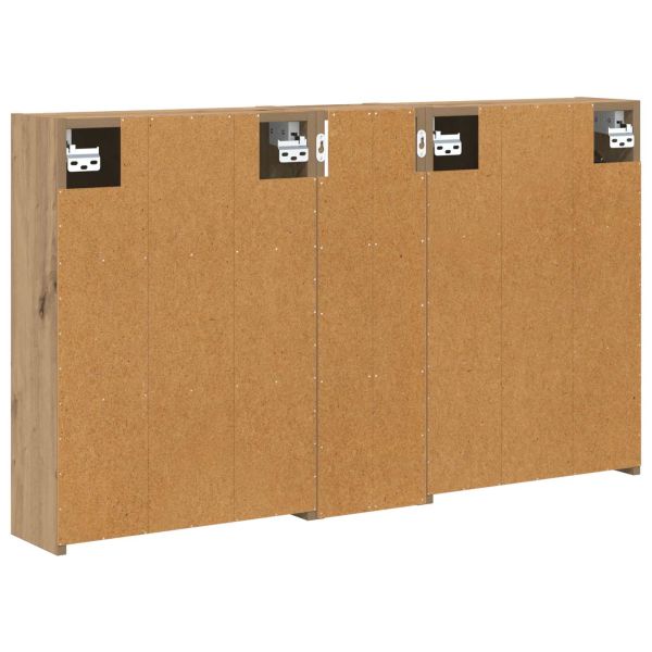 Комплект шкафове за баня 3 pcs 106 x 16 x 62,5 см