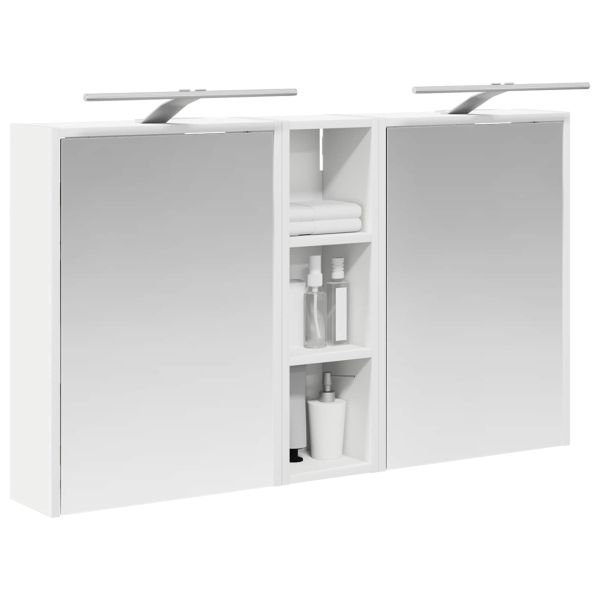 Комплект шкафове за баня 3 pcs 106 x 16 x 62,5 см