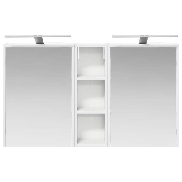 Комплект шкафове за баня 3 pcs 106 x 16 x 62,5 см