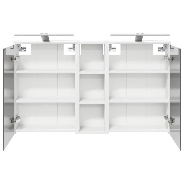 Комплект шкафове за баня 3 pcs 106 x 16 x 62,5 см