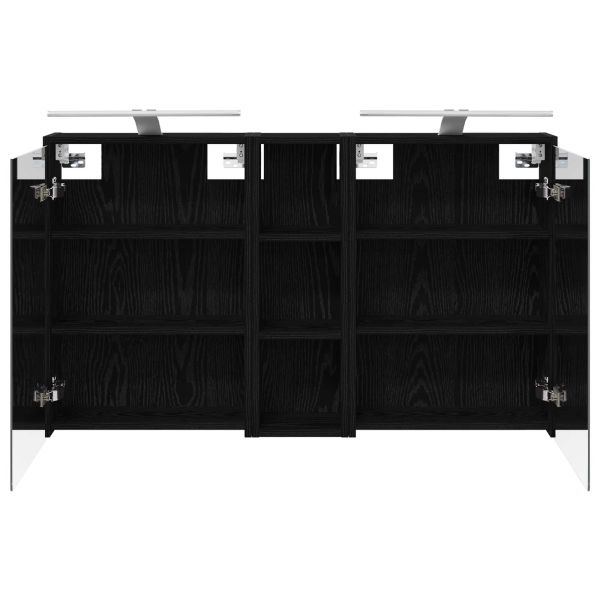 Комплект шкафове за баня 3 pcs 106 x 16 x 62,5 см