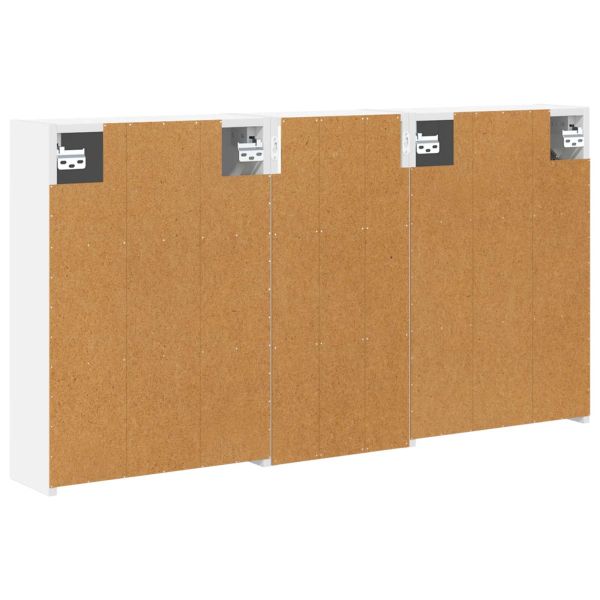 Комплект шкафове за баня 3 pcs 116 x 16 x 62,5 см