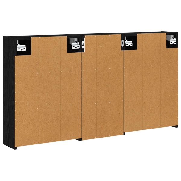 Комплект шкафове за баня 3 pcs 116 x 16 x 62,5 см