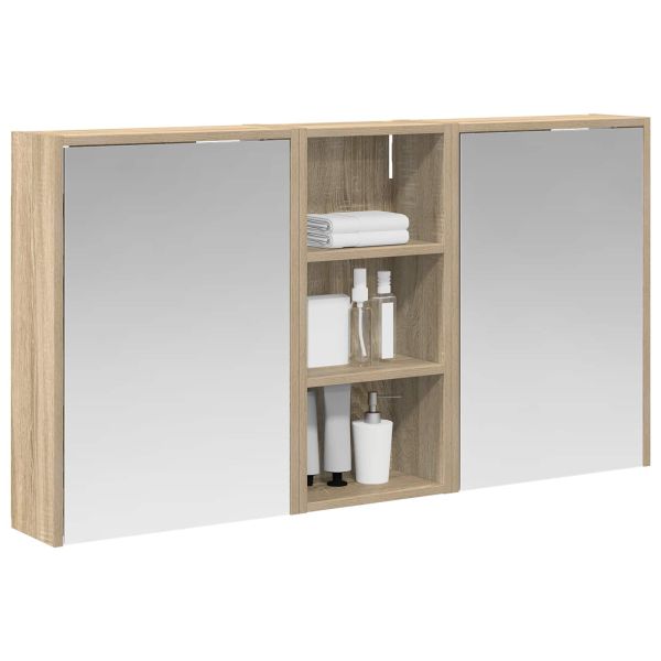 Комплект шкафове за баня 3 pcs 116 x 16 x 62,5 см