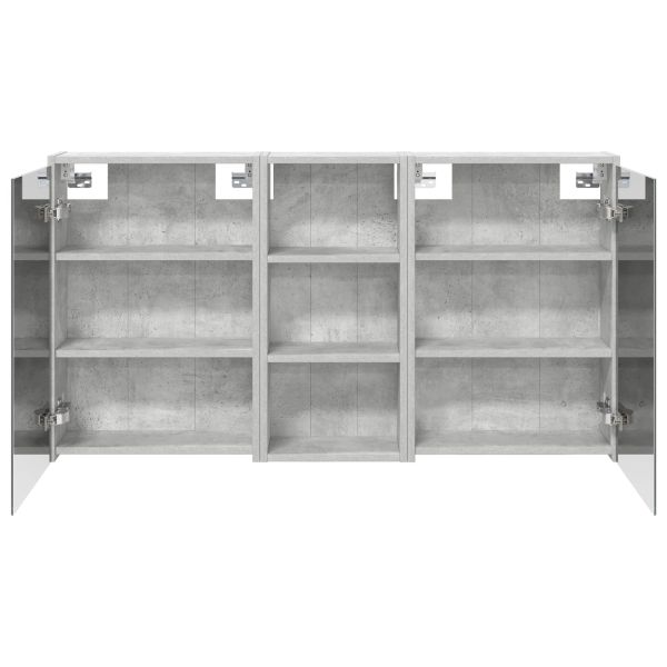 Комплект шкафове за баня 3 pcs 116 x 16 x 62,5 см