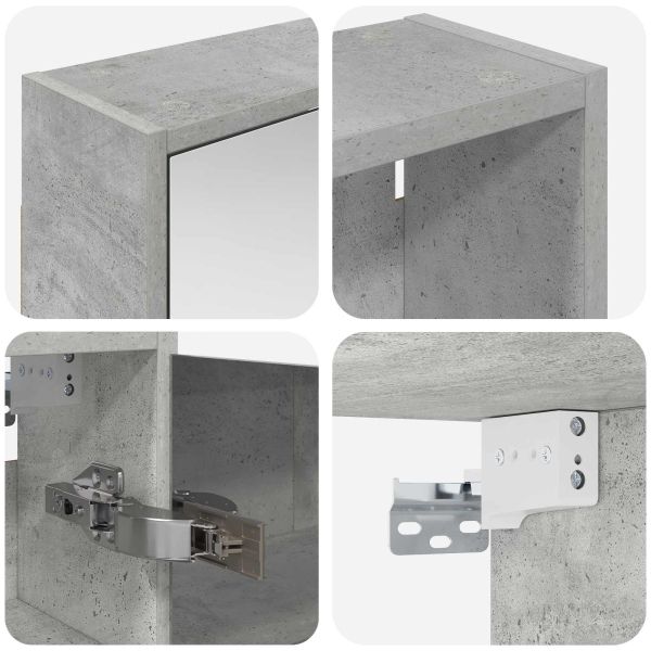 Комплект шкафове за баня 3 pcs 116 x 16 x 62,5 см