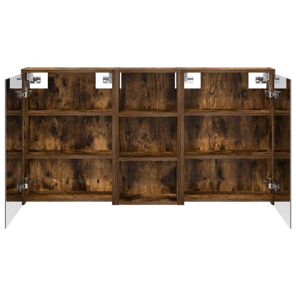 Комплект шкафове за баня 3 pcs 116 x 16 x 62,5 см