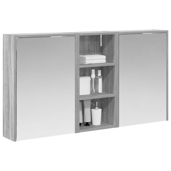 Комплект шкафове за баня 3 pcs 116 x 16 x 62,5 см