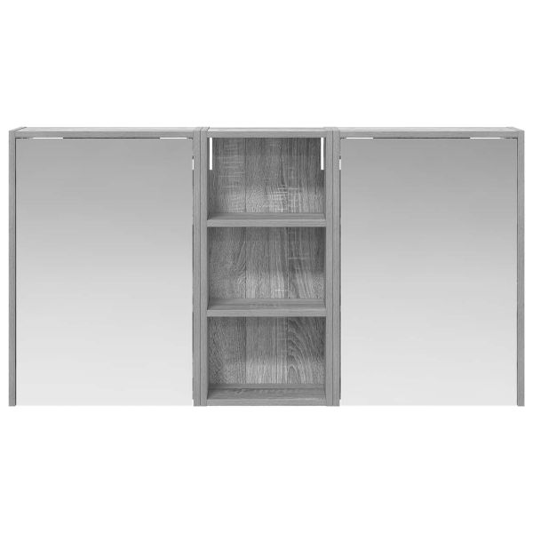 Комплект шкафове за баня 3 pcs 116 x 16 x 62,5 см