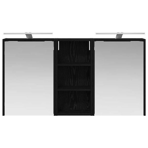 Комплект шкафове за баня 3 pcs 116 x 16 x 62,5 см