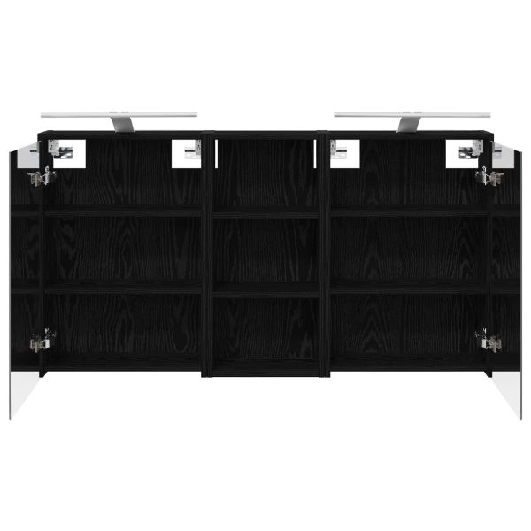 Комплект шкафове за баня 3 pcs 116 x 16 x 62,5 см