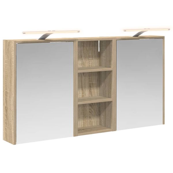 Комплект шкафове за баня 3 pcs 116 x 16 x 62,5 см