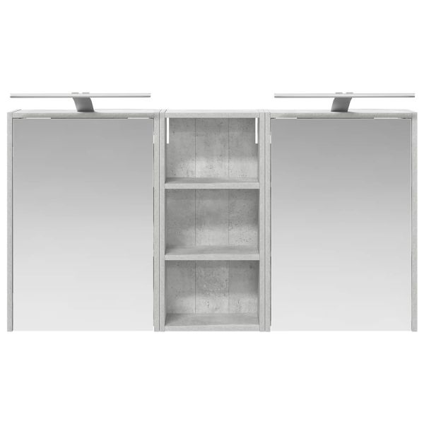 Комплект шкафове за баня 3 pcs 116 x 16 x 62,5 см