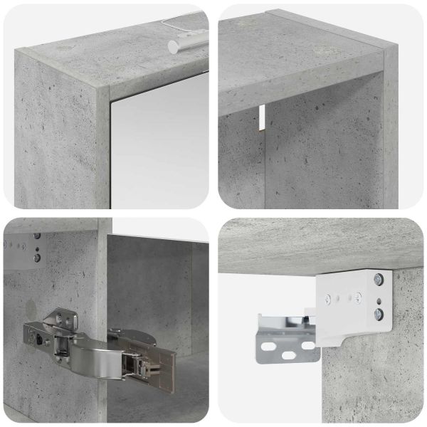 Комплект шкафове за баня 3 pcs 116 x 16 x 62,5 см