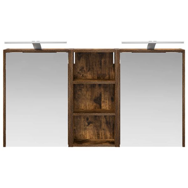 Комплект шкафове за баня 3 pcs 116 x 16 x 62,5 см