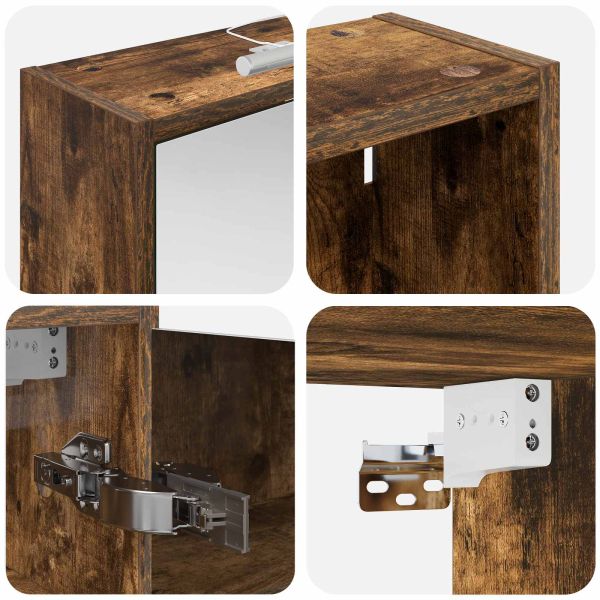 Комплект шкафове за баня 3 pcs 116 x 16 x 62,5 см