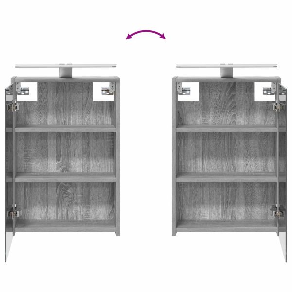 Комплект шкафове за баня 3 pcs 116 x 16 x 62,5 см