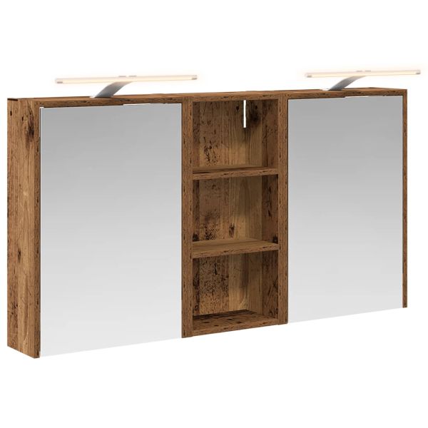 Комплект шкафове за баня 3 pcs 116 x 16 x 62,5 см