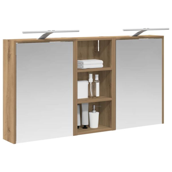 Комплект шкафове за баня 3 pcs 116 x 16 x 62,5 см