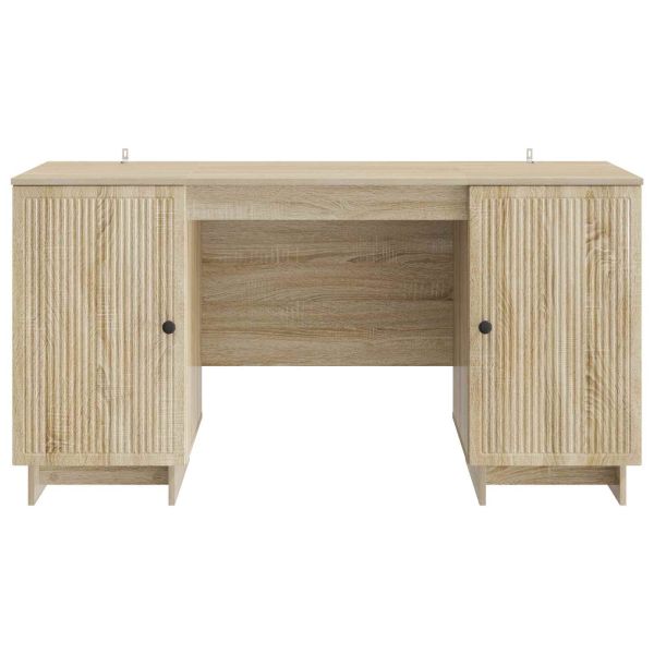 Бюро Дъб сонома Инженерна дървесина 142,5 x 50 x 75 см