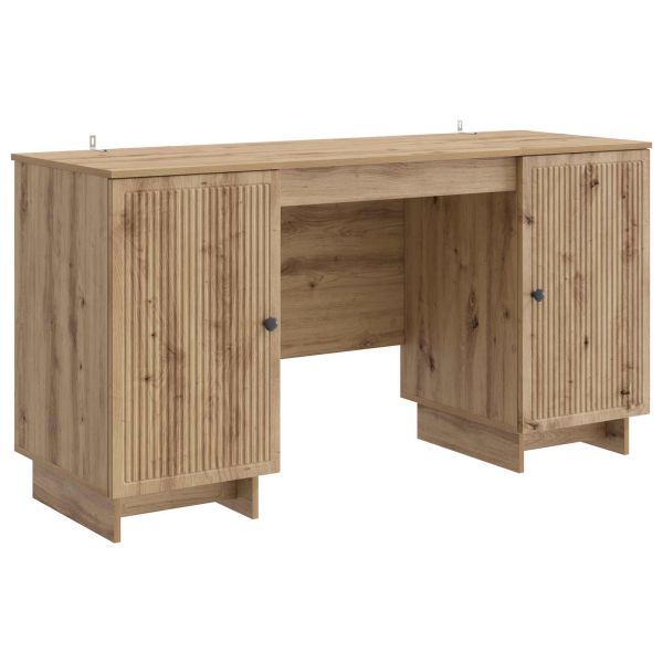Бюро Дъб артизан Инженерна дървесина 142,5 x 50 x 75 см