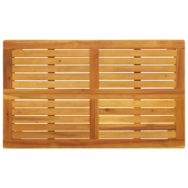 3 Брой Градински палетен диван единици Солидно акациево дърво